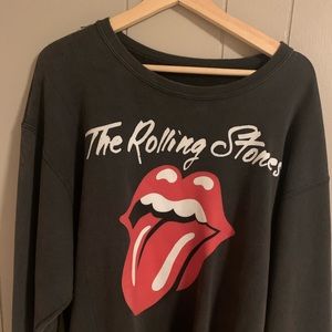 rolling stones crew neck